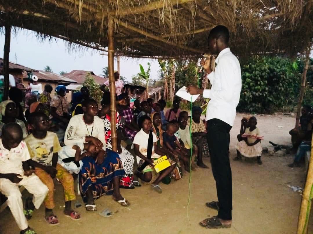 School engagement session for mental health awareness in Nigeria