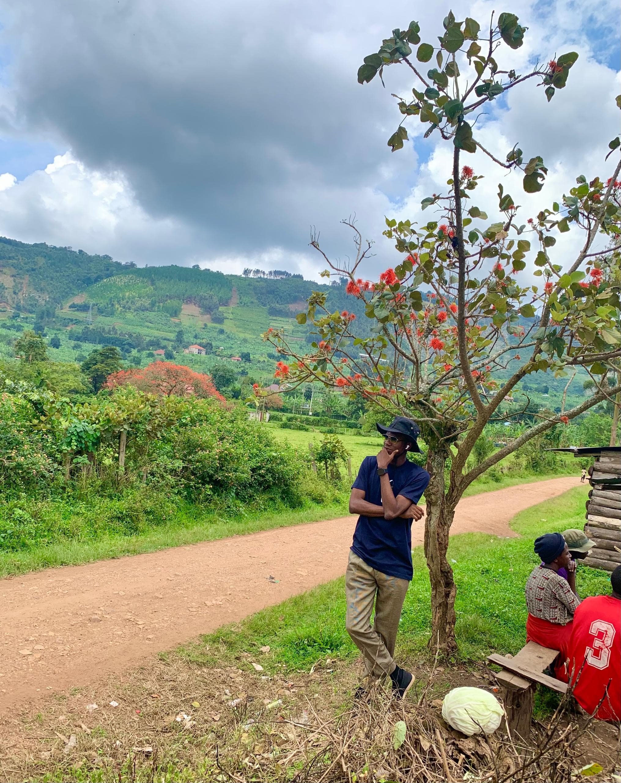 Children's educational activity during Ghana mission